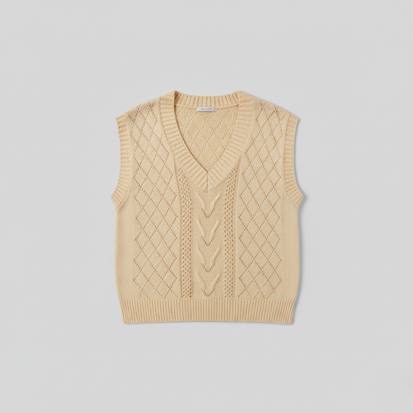 Ava – sweater vest women - Stylish Knit | Sweater Vest