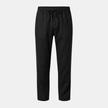FJØRNA men's cotton linen trousers with drawstring waist, relaxed fit, lightweight and comfortable for casual wear