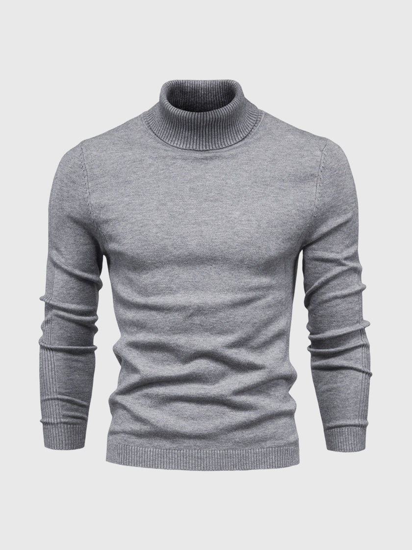 Cotton Turtleneck Sweater