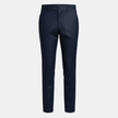 Relaxed fit men's straight leg trousers by FJØRNA, shown in a neutral color, featuring a classic tailored design.