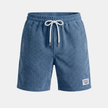 Men's FJØRNA corduroy shorts with drawstring waist, casual pants featuring a textured fabric and relaxed fit.