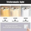 Semi-Flush Modern Halo LED Ceiling Light