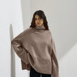 Loose Cashmere Sweater Milky White