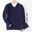 Cashmere V-Neck Sweater - 16