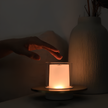 Romantica Gesture-Controlled Rechargeable LED Candle-Style Table Lamp
