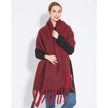 Luxury Winter Scarf Solid Color