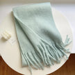 Luxury Winter Scarf Solid Color
