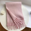 Luxury Winter Scarf Solid Color