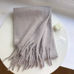 Luxury Winter Scarf Solid Color