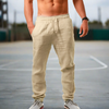 fjorna Lucas: Men's Fashionable and Breathable Linen Pants