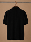 Men's summer polo shirt by FJØRNA, slim fit breathable casual polo with a classic style and lightweight fabric.