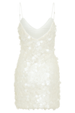 FJØRNA Studio | Sequin Micro Mini Dress with Spaghetti Straps