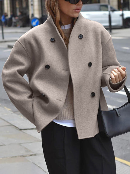 Lina | Extra-Large Wool Overcoat