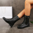 FJØRNA Erica Toe Side Zipper Orthopedic Boots featuring a stylish design and side zipper for easy wear and support.