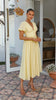 Elodie – Puff Sleeve Maxi Dress with Vintage Charm
