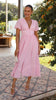 Elodie – Puff Sleeve Maxi Dress with Vintage Charm