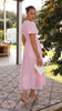 Elodie – Puff Sleeve Maxi Dress with Vintage Charm