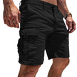 Men's FJØRNA cotton cargo shorts, lightweight and breathable with multiple pockets, perfect for casual wear.