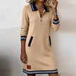 Chic Long Sleeve Cotton Dress | Women's Mini, Midi & Maxi Dress