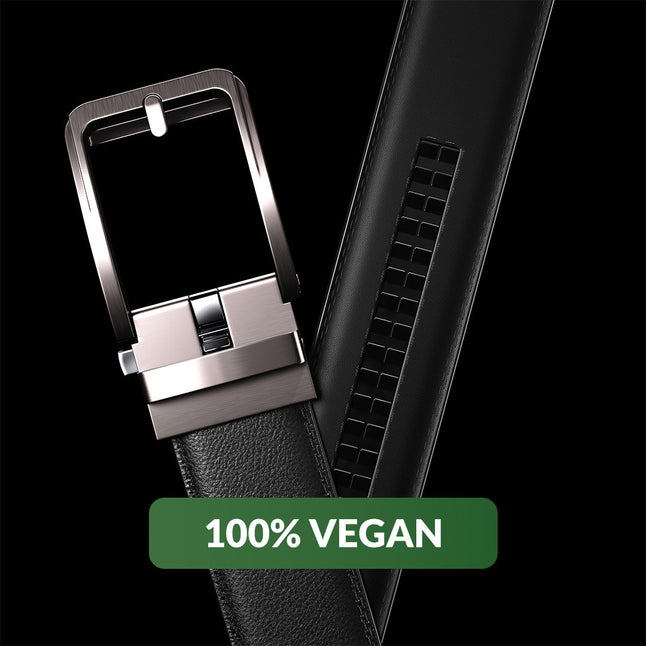 Vegan Adjustable Ratchet Belt - 1