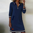 Chic Long Sleeve Cotton Dress | Women's Mini, Midi & Maxi Dress
