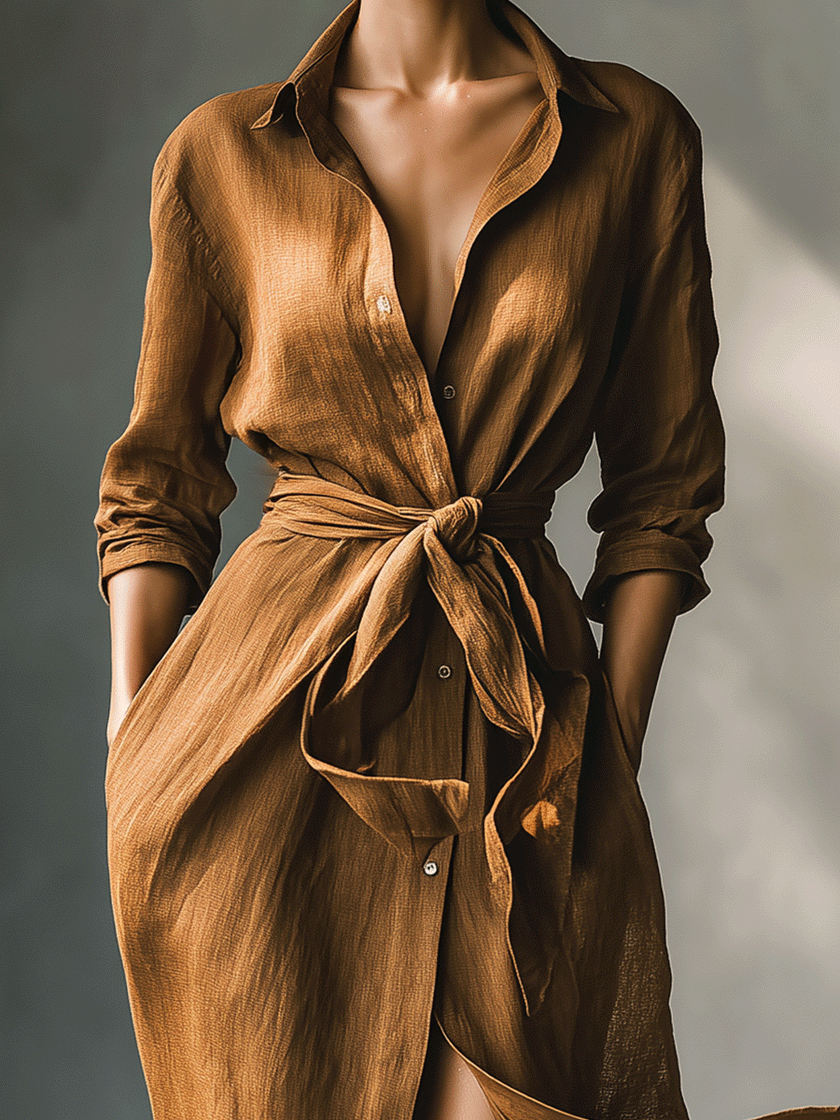 Brown Maxi Dress For Women