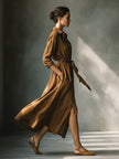 Brown Maxi Dress For Women