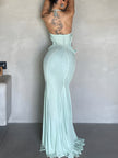 Butterfly Cut Out Women's Maxi Dress - Summer & Special Occasions