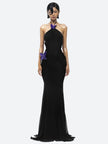 Butterfly Cut Out Women's Maxi Dress - Summer & Special Occasions
