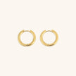 Chloe | Classic Round Hoops - Earrings
