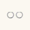 Chloe | Classic Round Hoops - Earrings