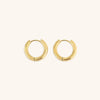 Chloe | Classic Round Hoops - Earrings