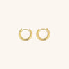 Chloe | Classic Round Hoops - Earrings