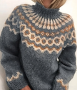 Cozy Turtleneck Sweater Wool - 4