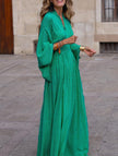 Elegant slim fit white women's dress by FJØRNA, featuring a stylish design perfect for formal occasions.