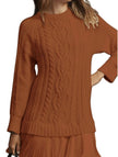 White cable knit chiffon patchwork mini dress by FJØRNA, featuring a textured knit and lightweight chiffon fabric.