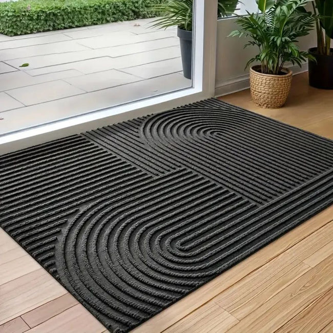 Geometric Wave Doormat