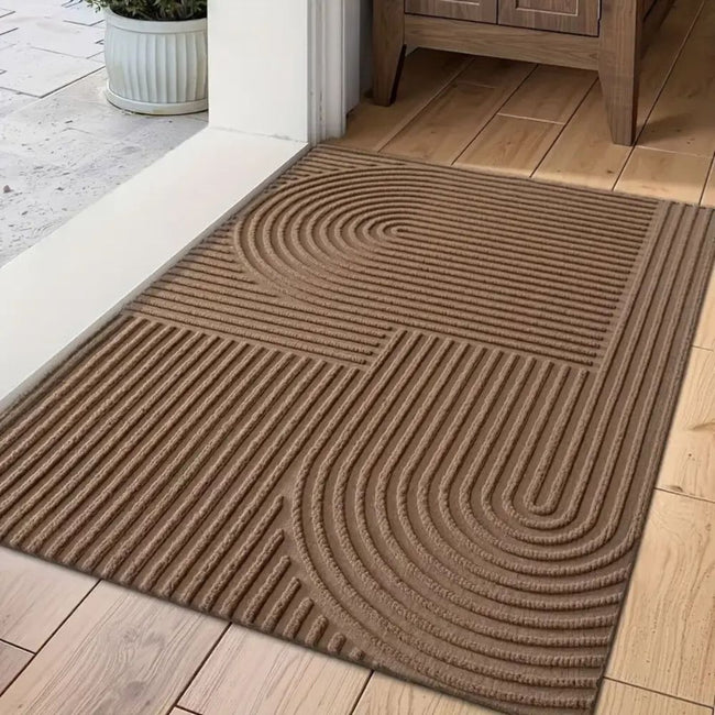 Geometric Wave Doormat