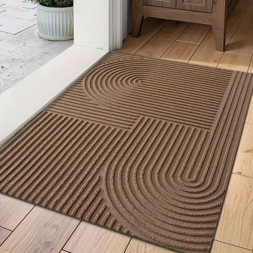 Geometric Wave Doormat