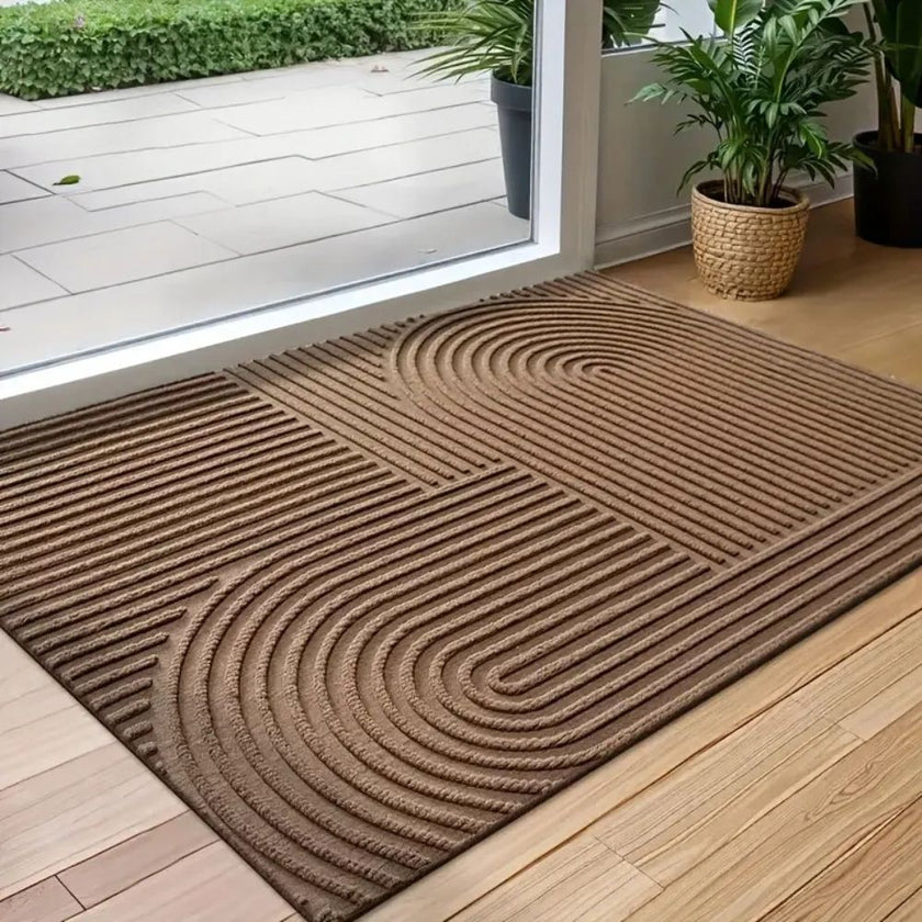 Geometric Wave Doormat