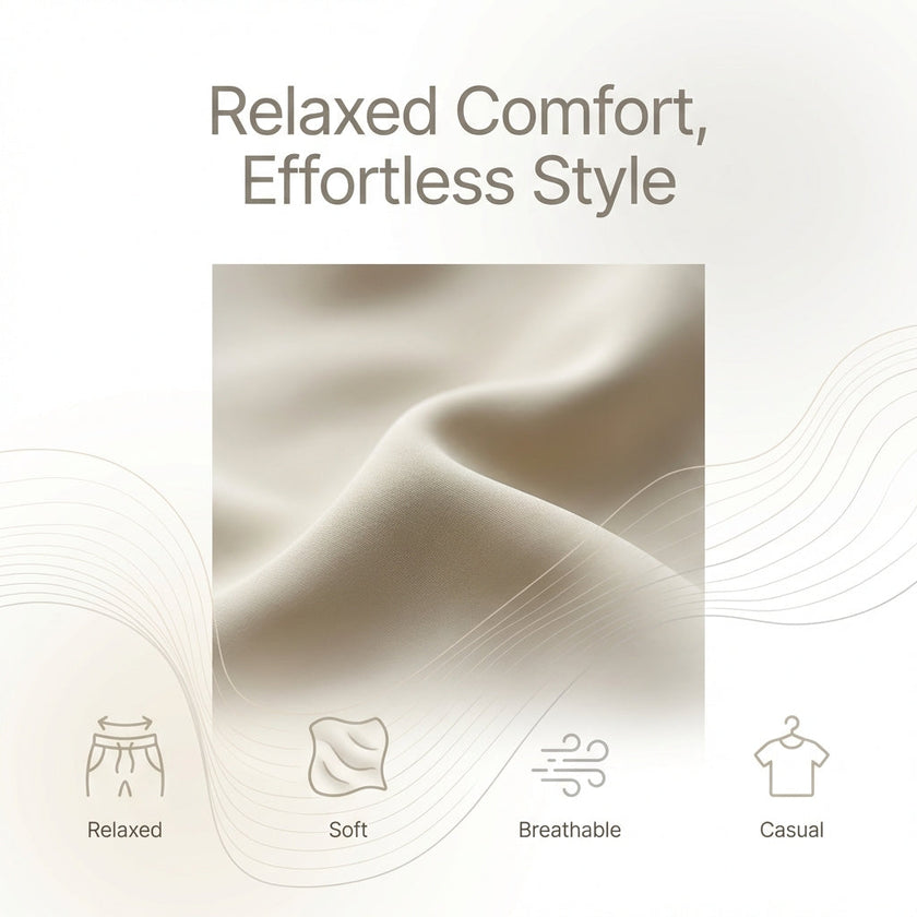 Men's casual knit shorts by FJØRNA with a relaxed fit, distressed finish, raw hem, and comfortable polyester fabric.