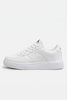 White men's walking shoes by FJØRNA with breathable mesh, cushioned support, and lightweight casual design.