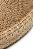 Men's linen espadrille shoes by FJØRNA, slip-on lightweight summer shoes with breathable fabric and casual style.