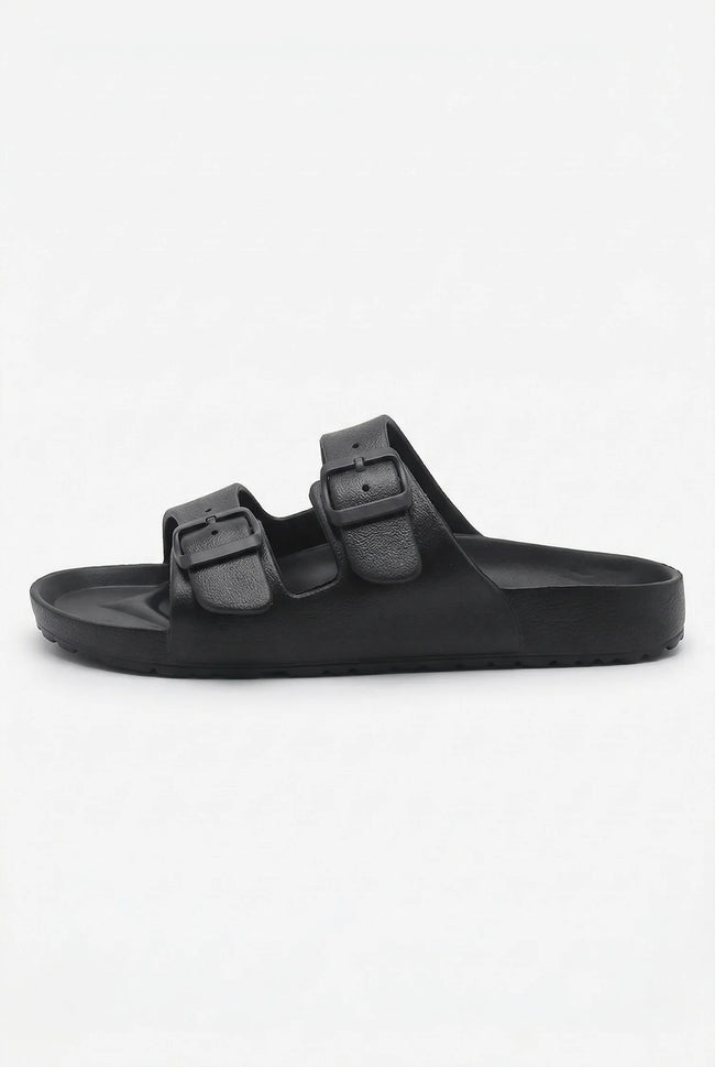 FJØRNA men's adjustable strap cushioned summer casual sandals with supportive soles and open-toe design.