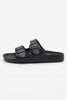 FJØRNA men's adjustable strap cushioned summer casual sandals with supportive soles and open-toe design.