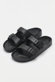FJØRNA men's adjustable strap casual summer sandals with cushioned soles, ideal for comfortable everyday wear.