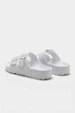 FJØRNA men's adjustable strap sandals with cushioned soles, ideal for summer casual wear, shown in a side view.