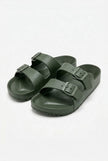 FJØRNA men's adjustable strap summer sandals with cushioned insoles, casual footwear featuring open-toe design and comfortable fit.