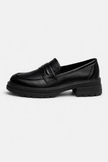 FJØRNA women's chunky loafers with block sole and platform design, perfect for spring fashion.