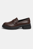 FJØRNA women's chunky loafers with block sole and platform design, suitable for spring fashion, shown in a stylish shoe image.